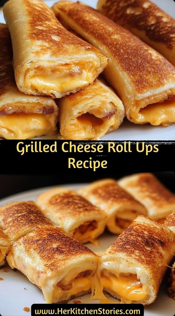 Crispy cheesy roll ups served on a plate with a golden brown crust