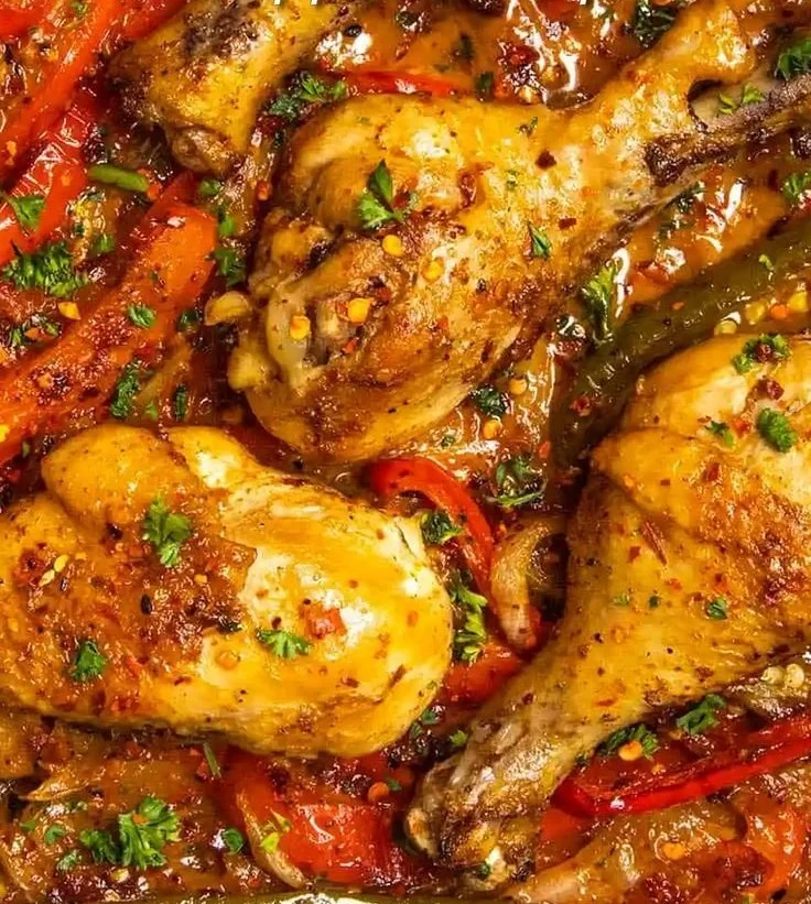 Italian Chicken Drumsticks seasoned with herbs and spices