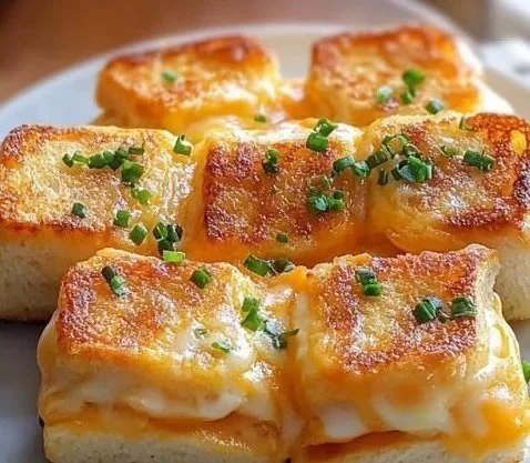 Mini Grilled Cheese Hawaiian Rolls with melted cheese and soft bread