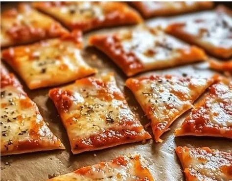Homemade pie iron pizza pockets cooked over a campfire.