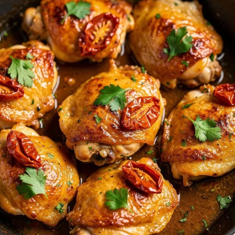 Crock Pot Marry Me Chicken served with creamy sauce and herbs.