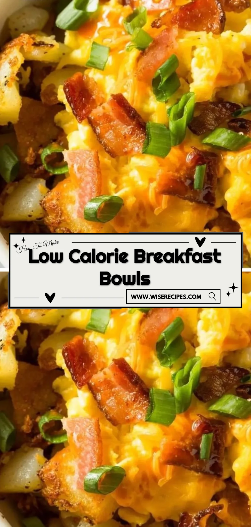 Colorful low calorie breakfast bowls with fresh fruits and grains for a healthy meal