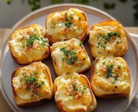 Mini Grilled Cheese Hawaiian Rolls served on a plate