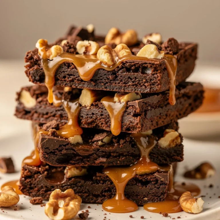 Delicious salted caramel chocolate chip cookies on a wooden plate