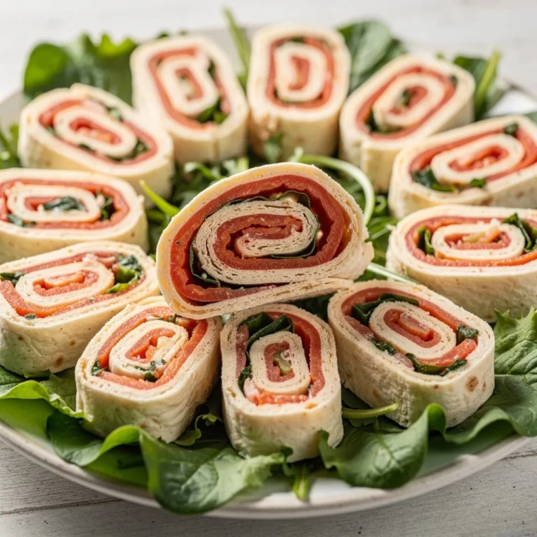 Delicious homemade Italian pinwheels served as party finger food