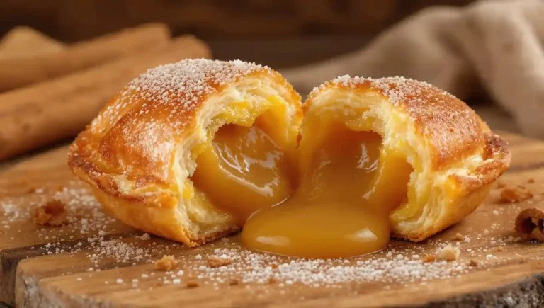 Dulce de Leche pastries showcasing creamy caramel filling and flaky pastry